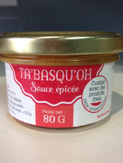 TA'Basqu'OH (sauce épicée) - 80g